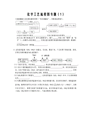 初三化学：工艺流程图专题.doc