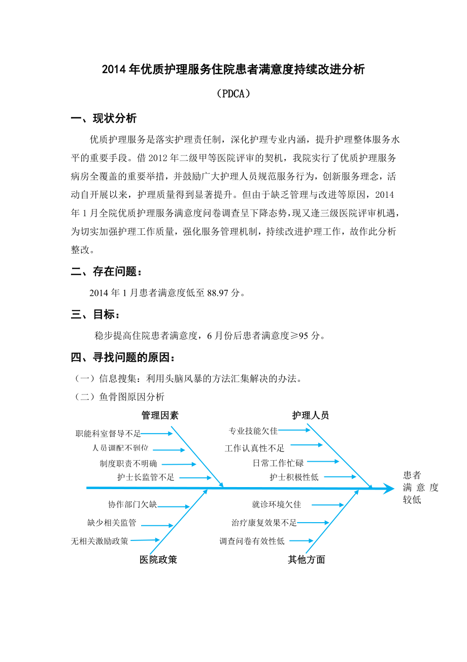 优质护理满意度.doc_第1页