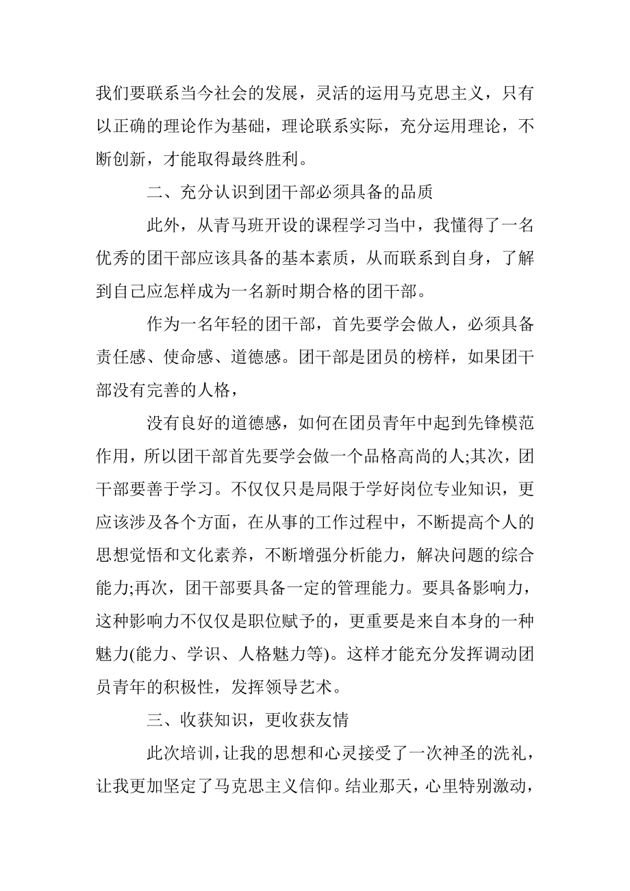 共青团干部青马工程培训心得.doc_第2页