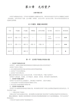 会计职称-中级实务-第06章-无形资产.doc