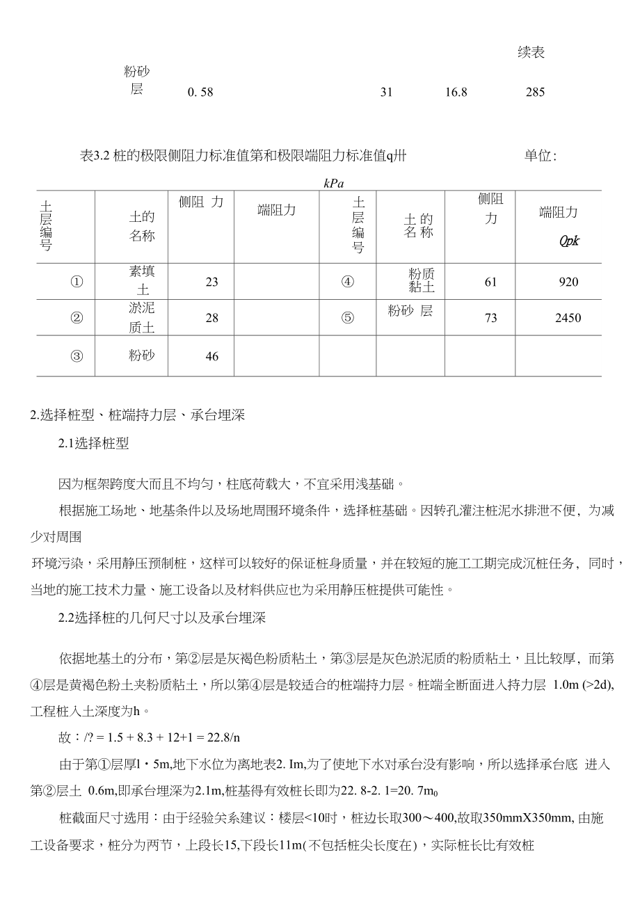 桩基础课程设计报告书.docx_第3页