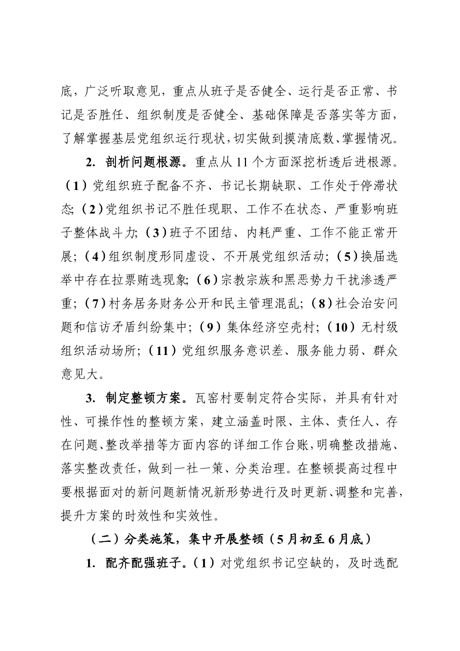 乡教育实践活动整顿后进基层党组织工作方案.doc_第2页