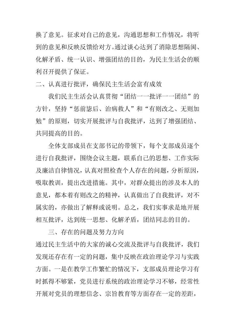 党员民主生活总结.doc_第2页