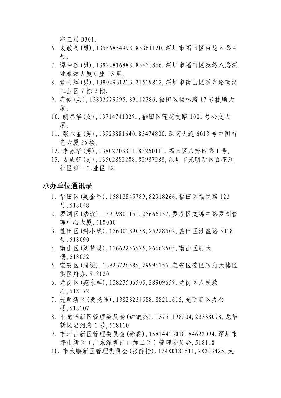 深圳市第六人民代表大会第一次会议代表建议.doc_第2页