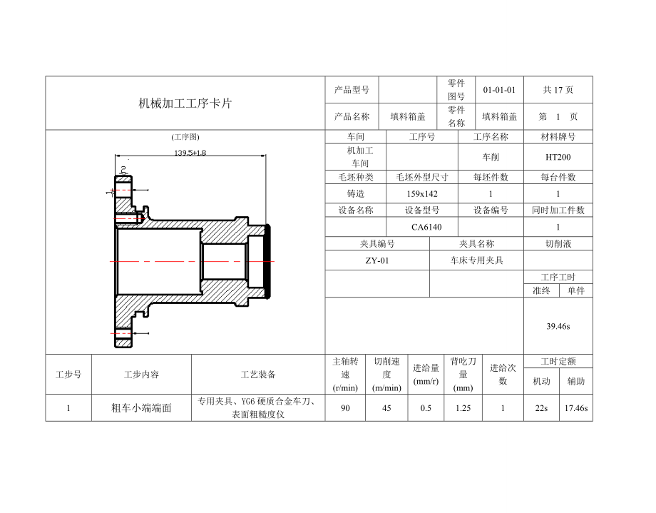 机械加工工艺设计过程卡片.doc_第2页