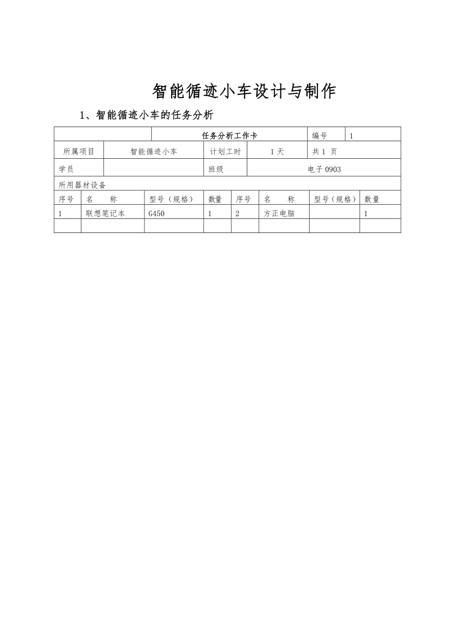 智能循迹小车设计与制作.doc_第1页