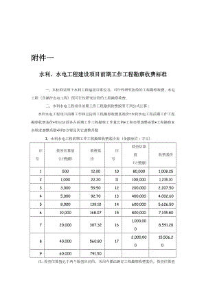 电力工程设计收费标准.doc