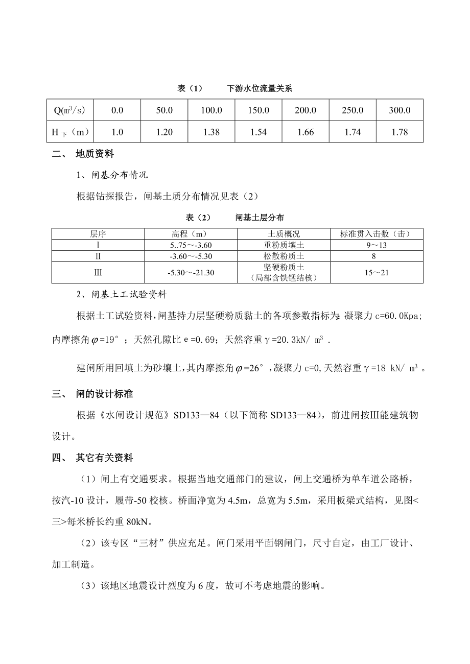 水闸设计说明书.doc_第3页