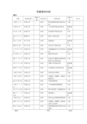 修改整套社会责任年度培训计划.doc