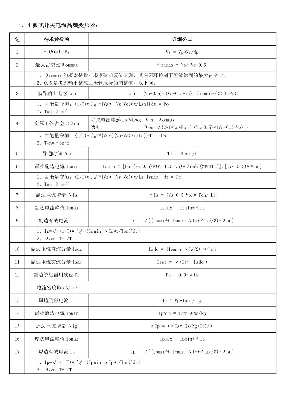 开关电源变压器的设计.doc_第1页