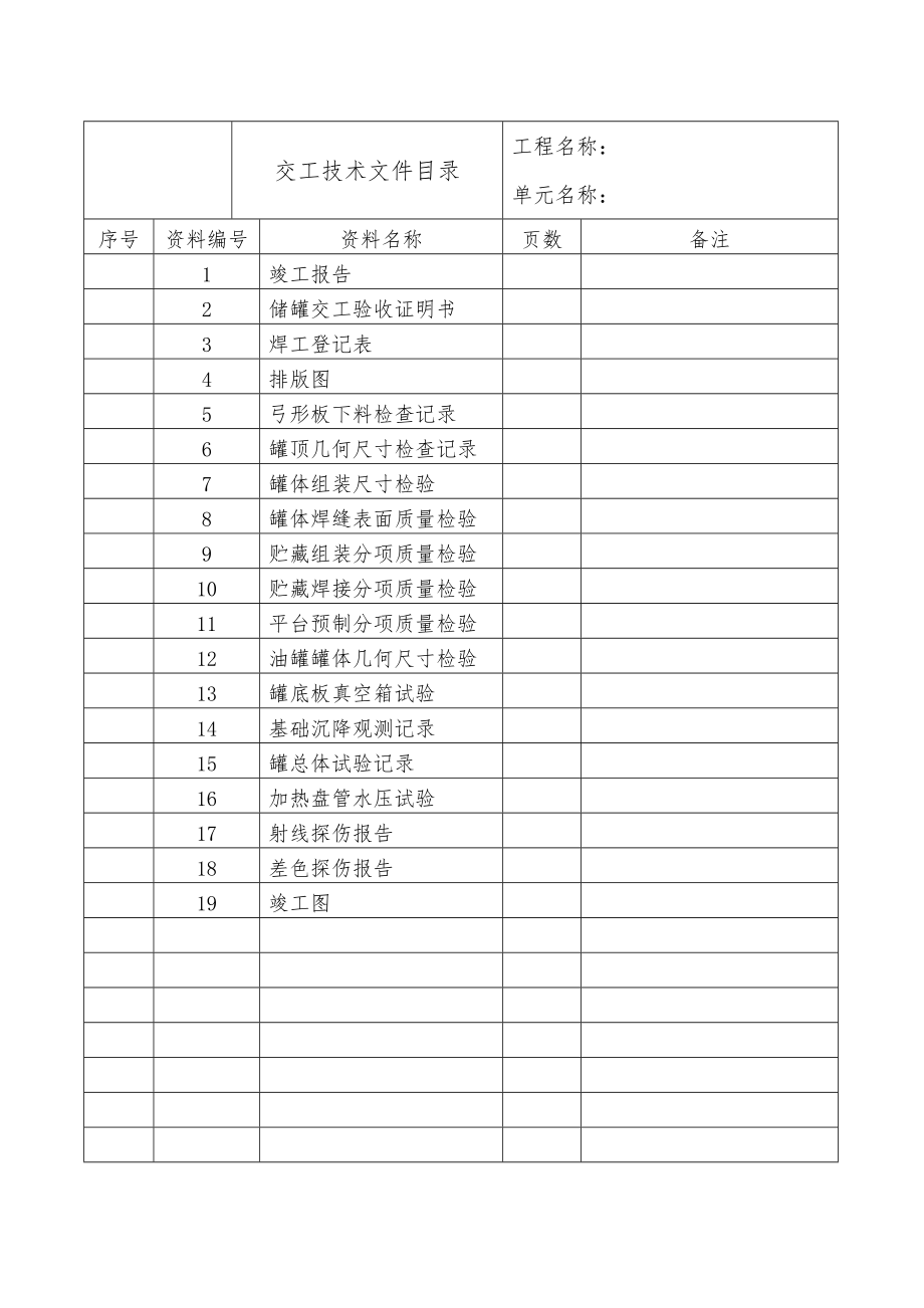 储罐安装验收表格模板.doc_第2页