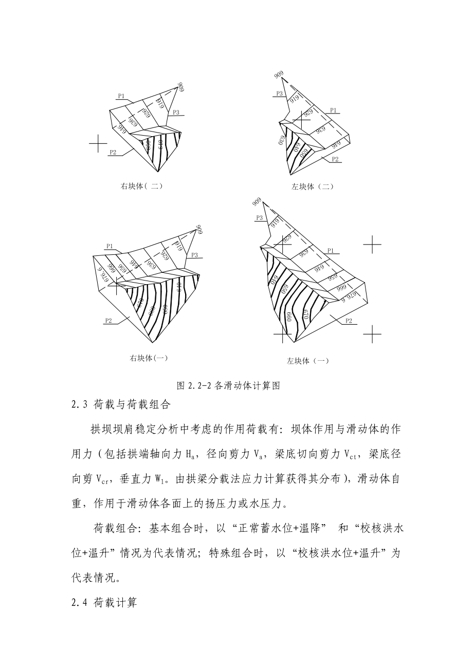 拱坝设计计算书.doc_第2页