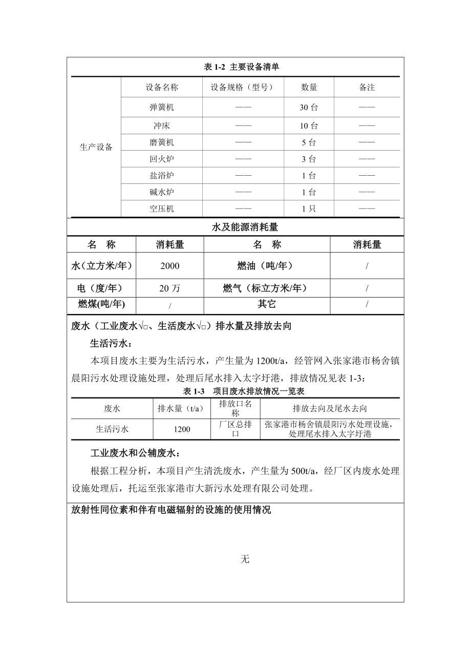 环境影响评价全本公示简介：张家港市弹簧厂（普通合伙）弹簧生产项目全本公示环评公众参与1667.doc_第2页