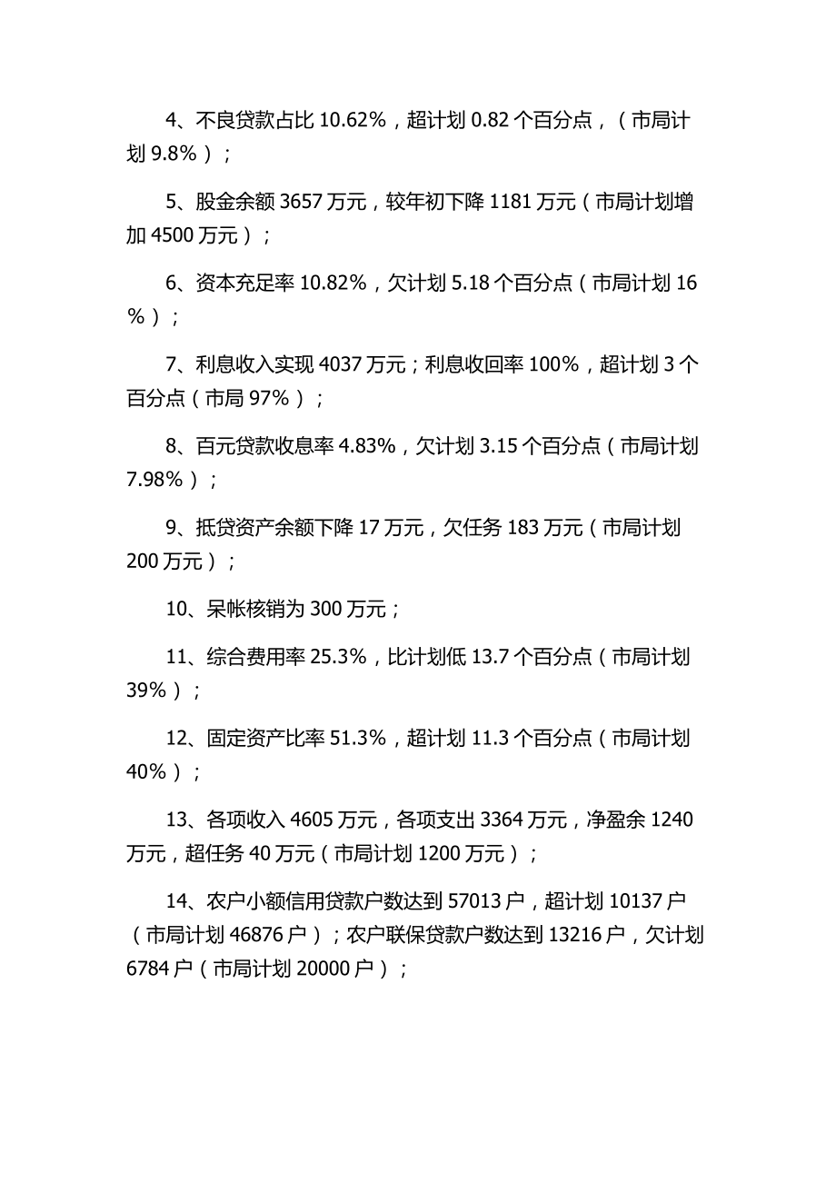 信用联社旺季工作进展情况汇报.doc_第2页