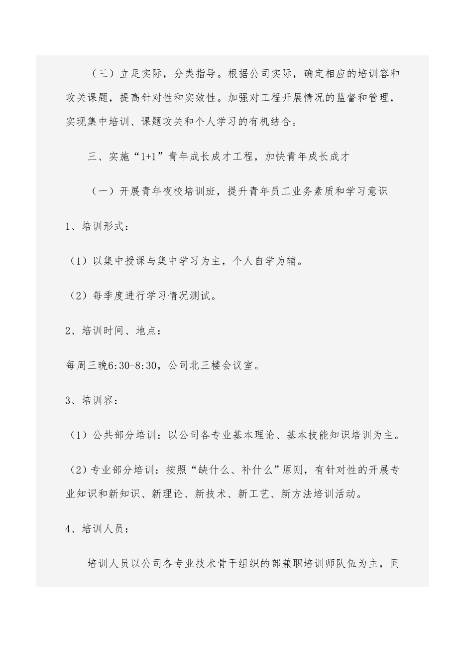 企业青年成长成才实施计划方案.doc_第2页