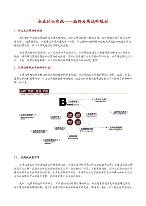 企业的必修课——品牌发展战略规划.doc