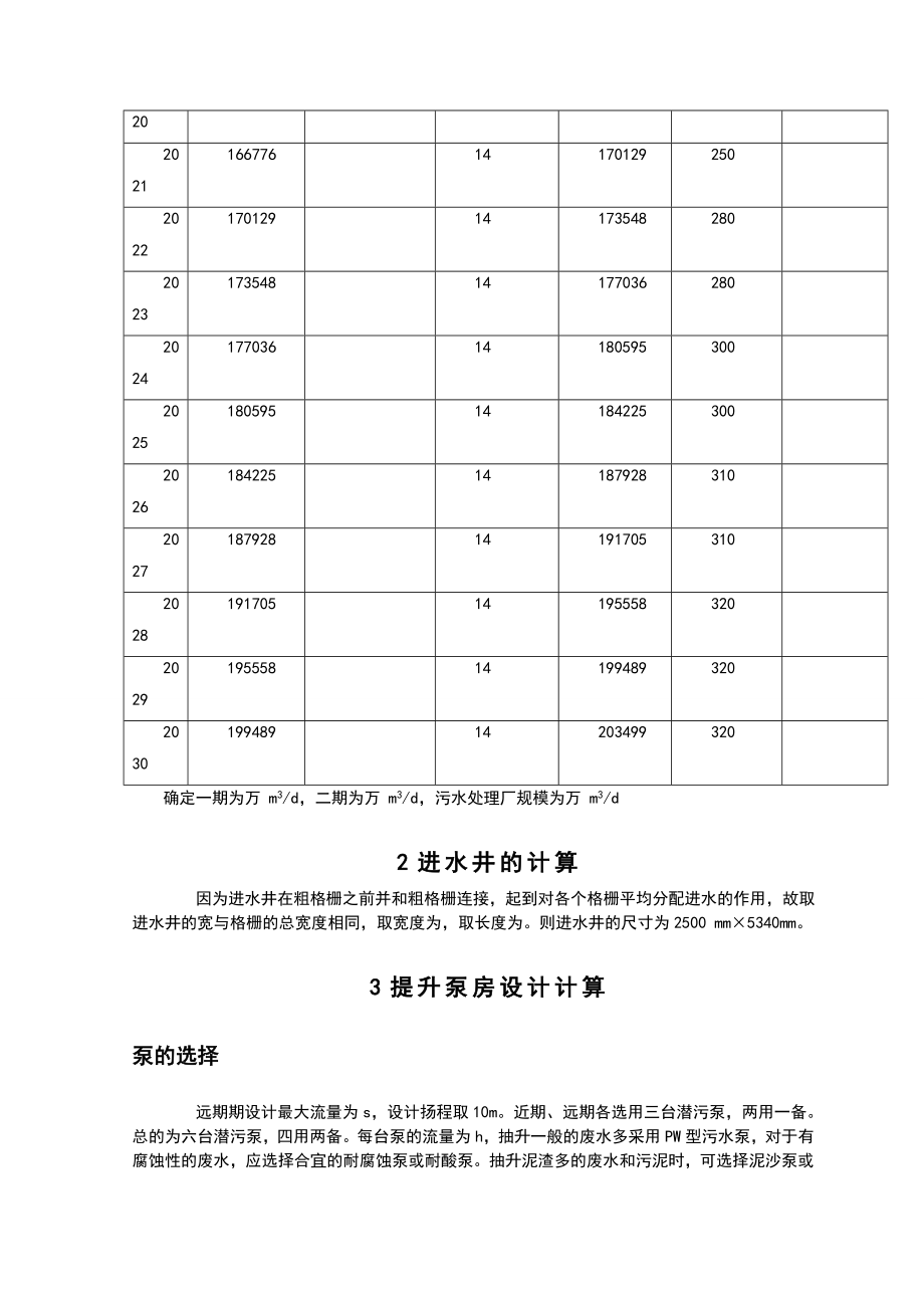 生活污水处理A2O工艺计算说明书.doc_第3页