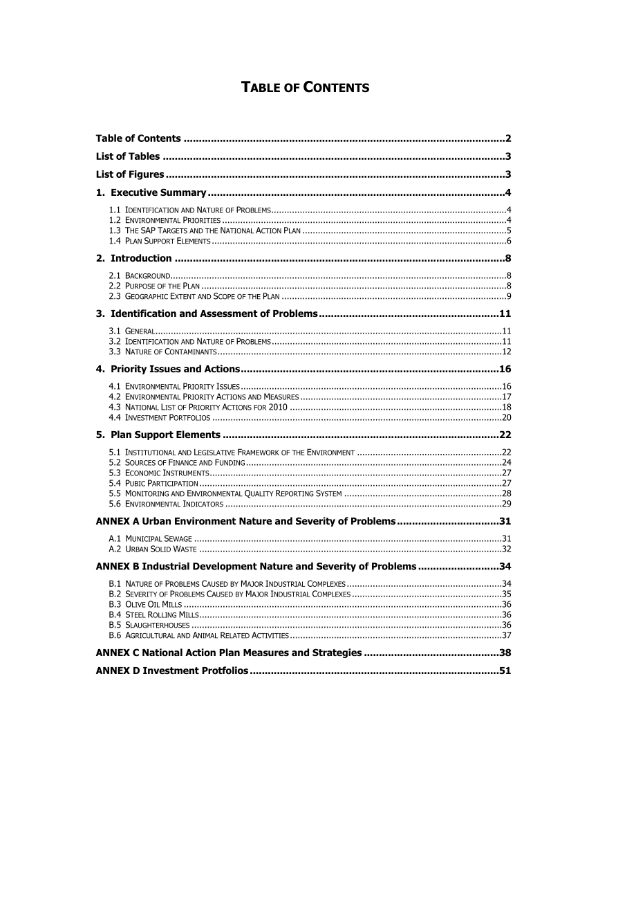 National Action Plan for Protection of the Mediterranean Marine Environment from LandBased Activities in the Syrian Arab Republic.doc_第2页