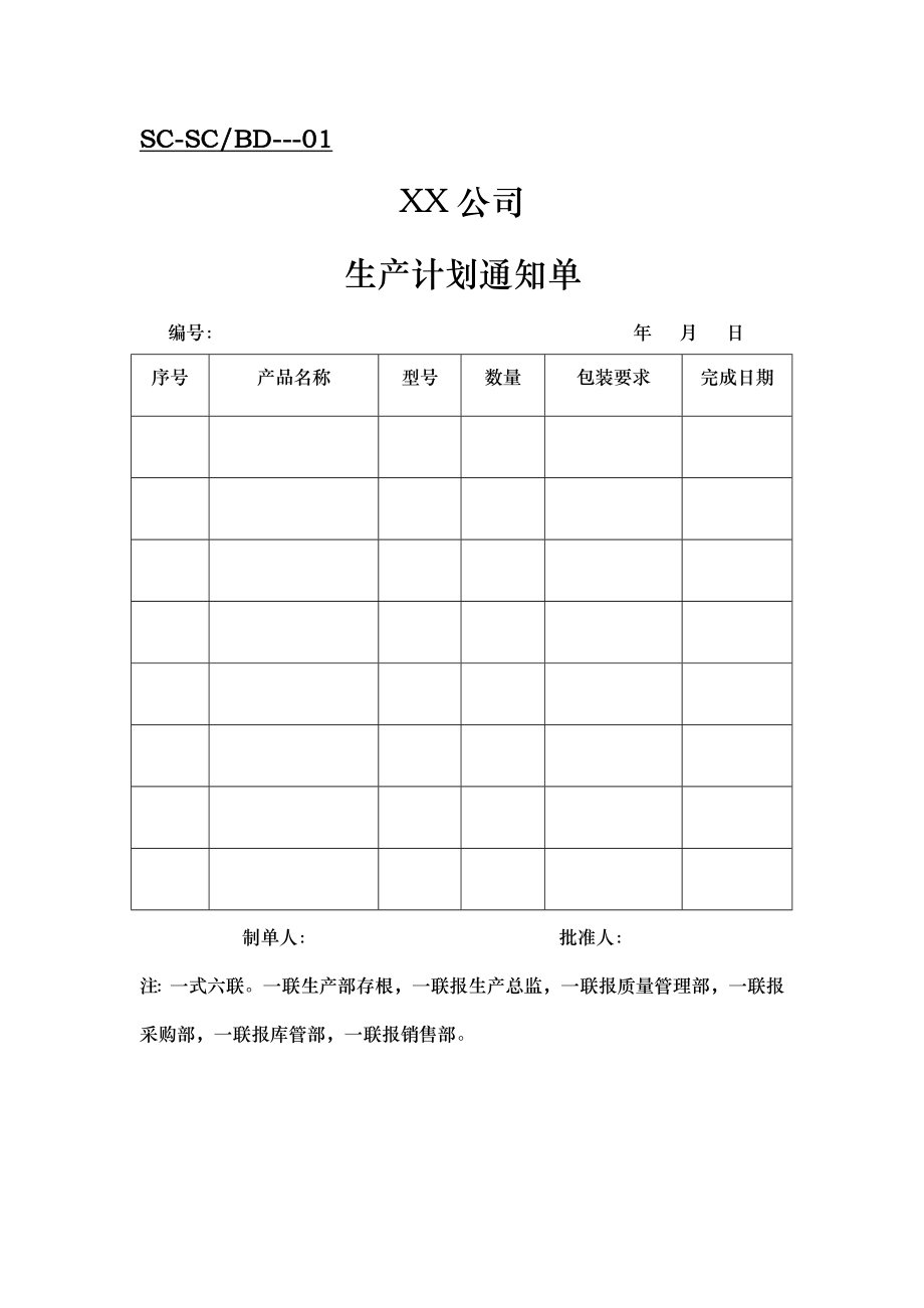 公司生产表格汇总.doc_第2页