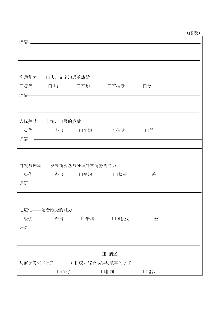 公司绩效考核表范例.doc_第2页