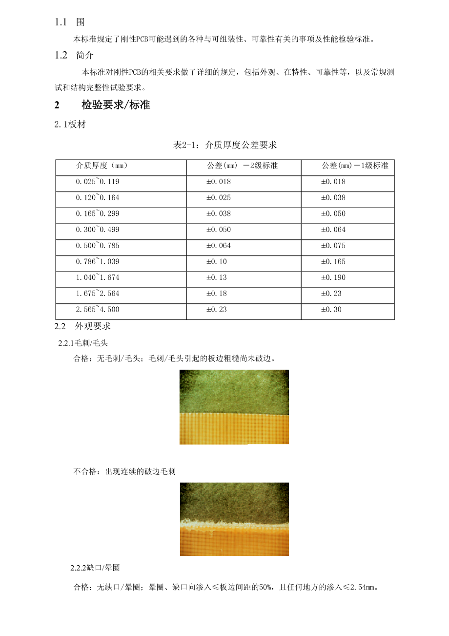 刚性PCB技术规范及检验标准详.doc_第2页