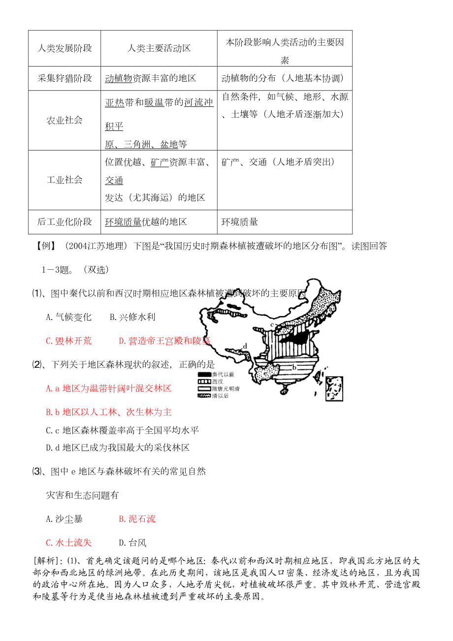 专习题5区域开发与可持续发展.doc_第3页