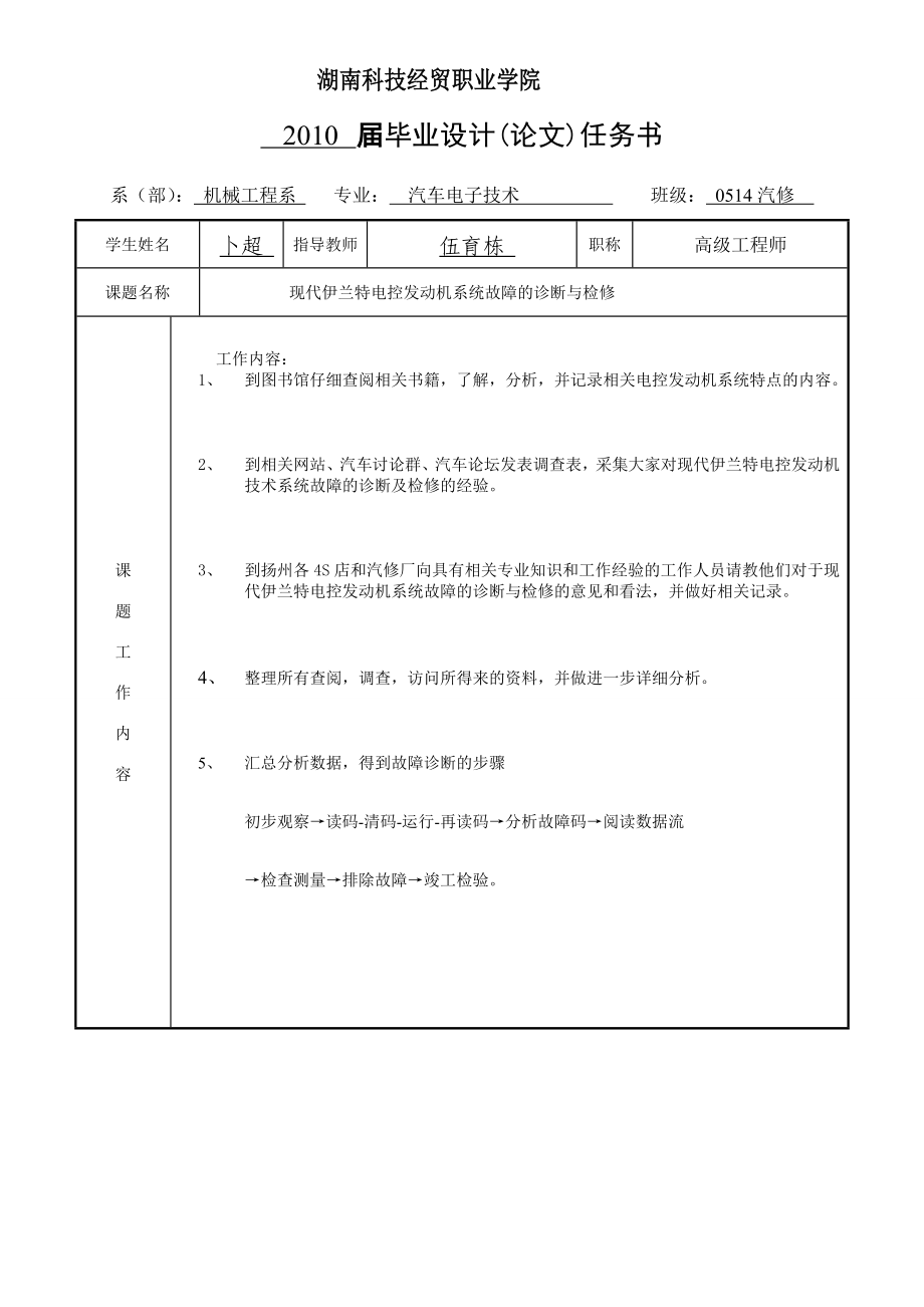 伊兰特发动机电控系统故障的诊断与检修讲解.doc_第2页