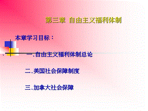 自由主义福利体制.ppt