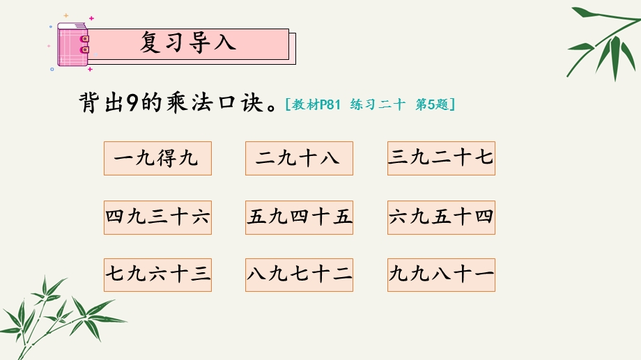 人教版数学二年级上册练习课(第4课时)课件.ppt_第2页