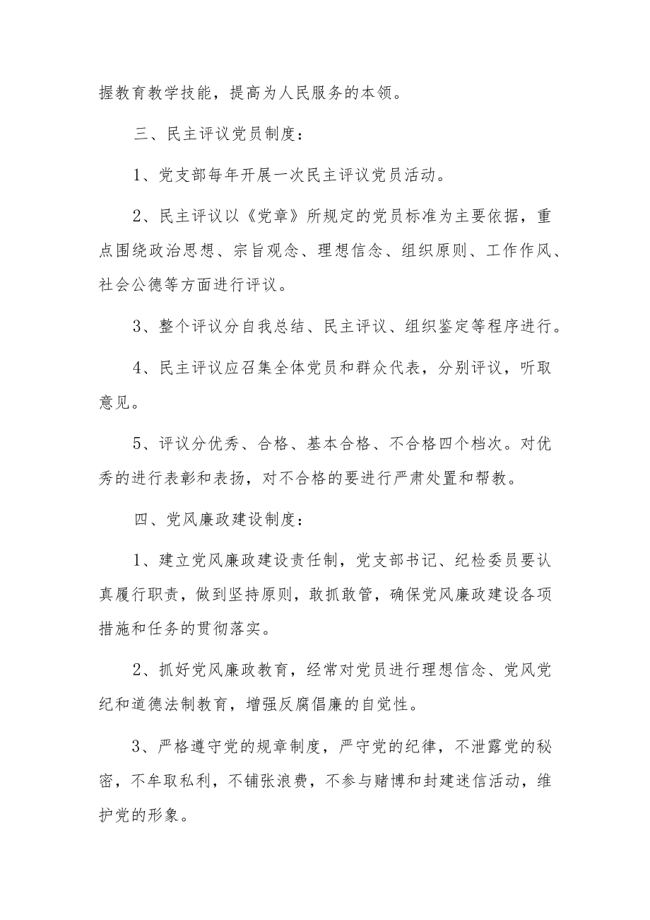 医院卫生院党支部工作管理制度.docx_第3页