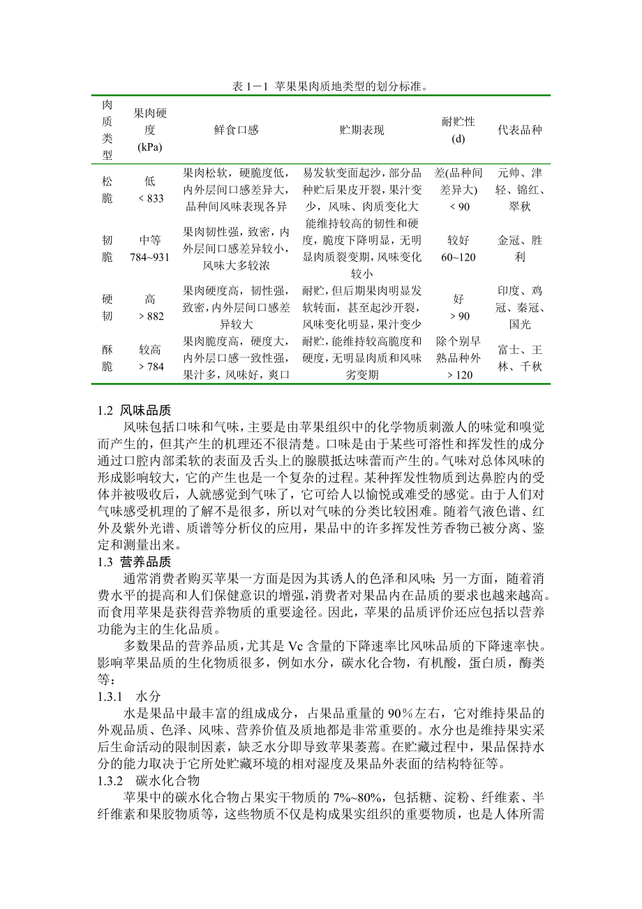 苹果评价体系与检测技术研究进展.doc_第3页