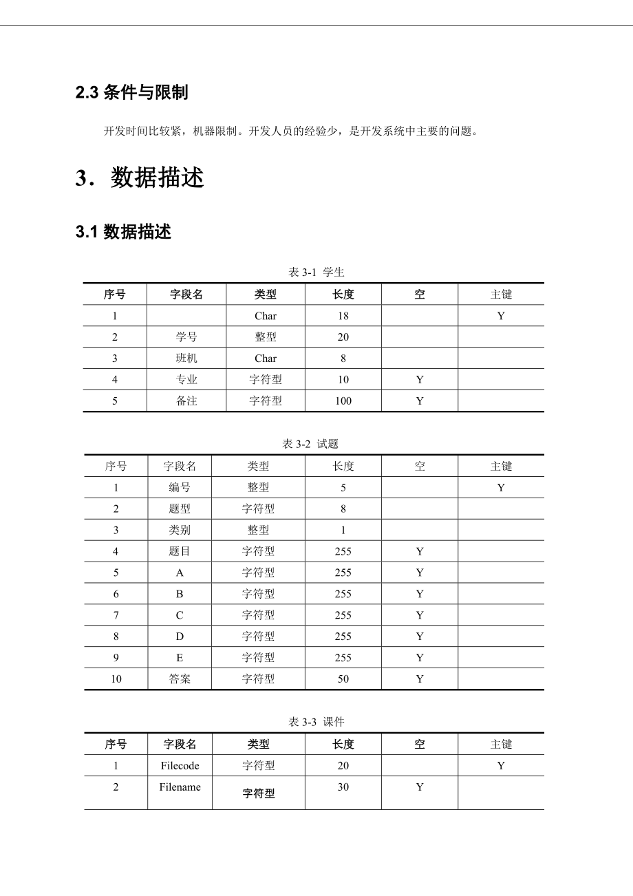 网络教学系统需求规格说明书.doc_第2页