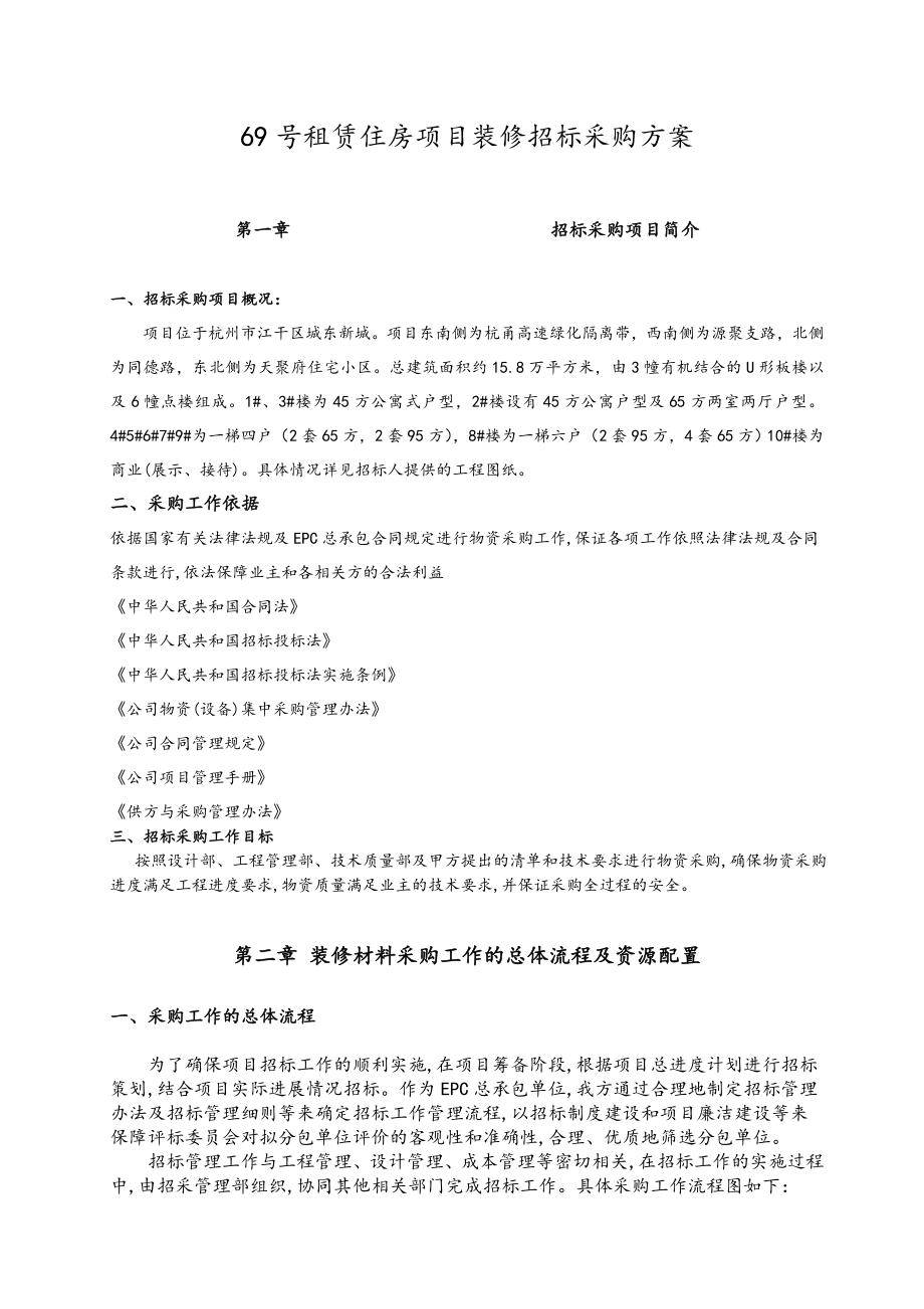 装修招标采购方案说明.doc_第1页