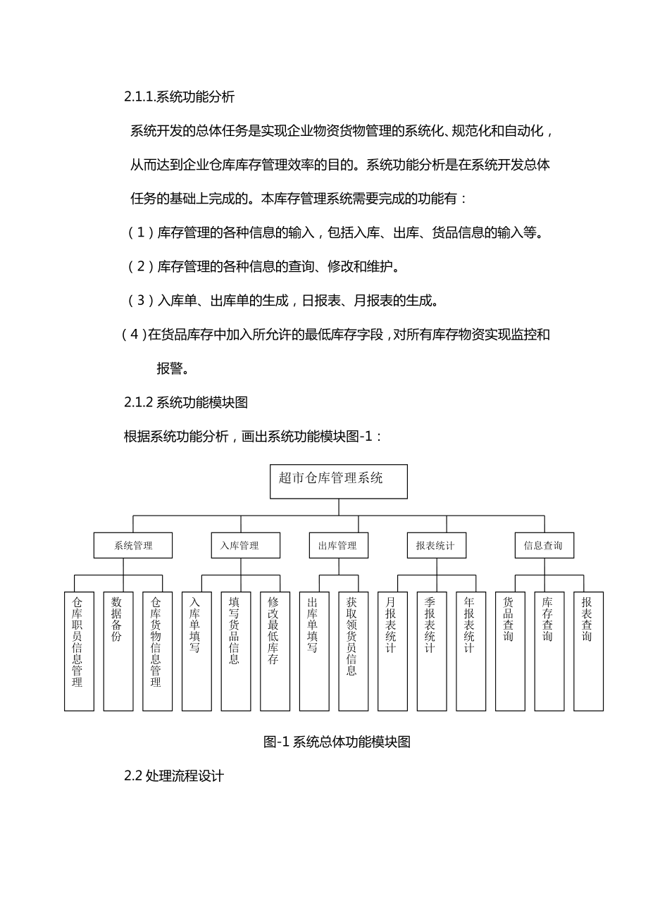 超市仓库管理信息系统设计.doc_第2页