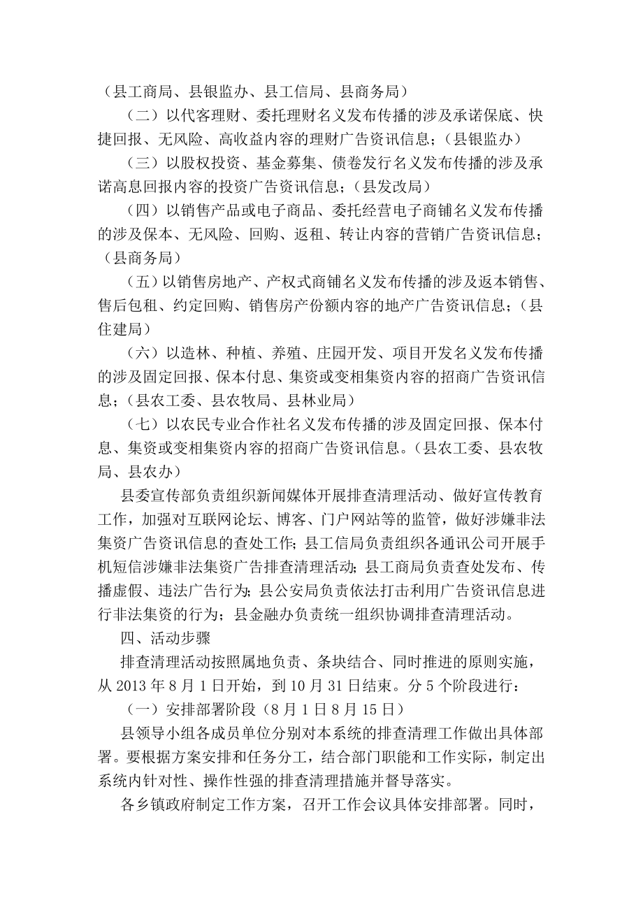 非法集资广告行为排查报告工作报告.doc_第2页