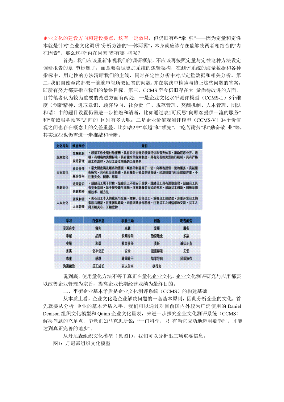 量体裁衣——基于企业文化测评系统(CCMS)的企业文化诊断模型.doc_第2页