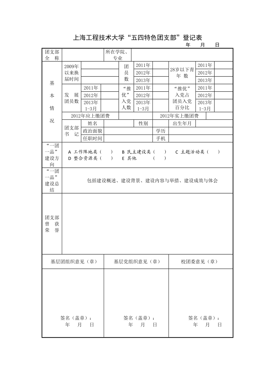 上海工程技术大学“五四优秀团员（团干部）”登记表.doc_第3页