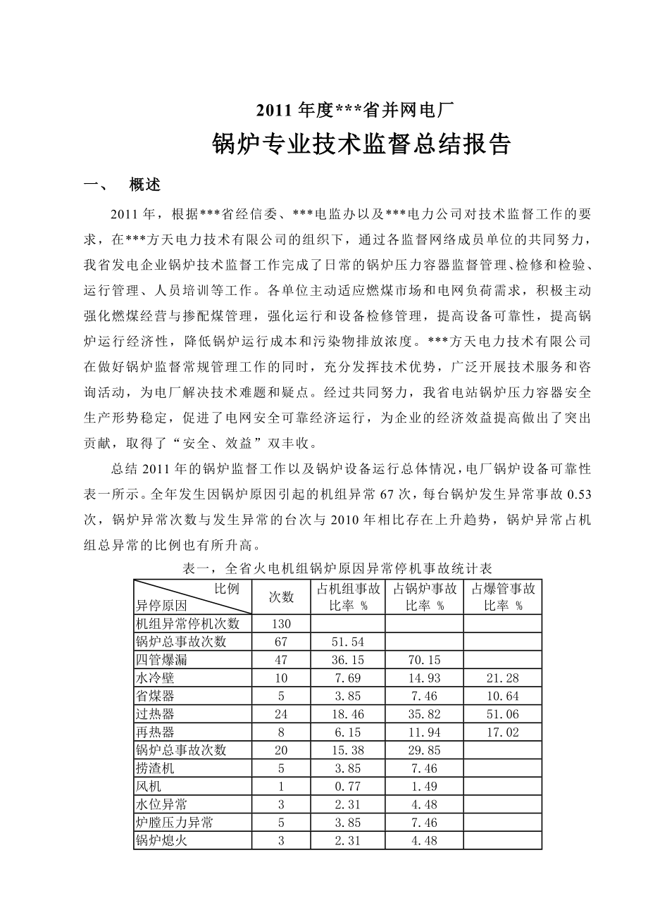 锅炉技术监督总结报告.doc_第1页