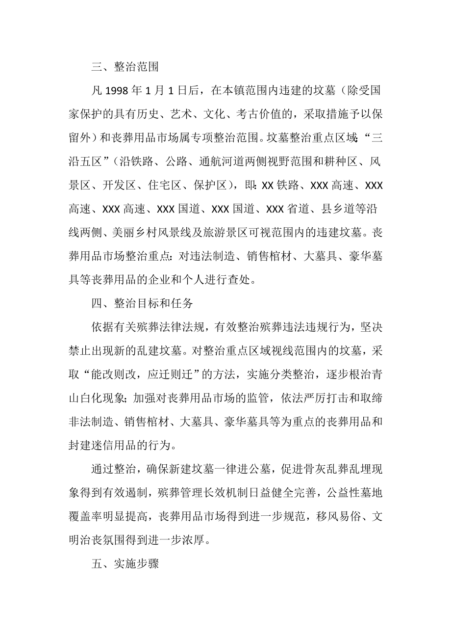 乡镇殡葬改革和管理工作实施方案.doc_第2页