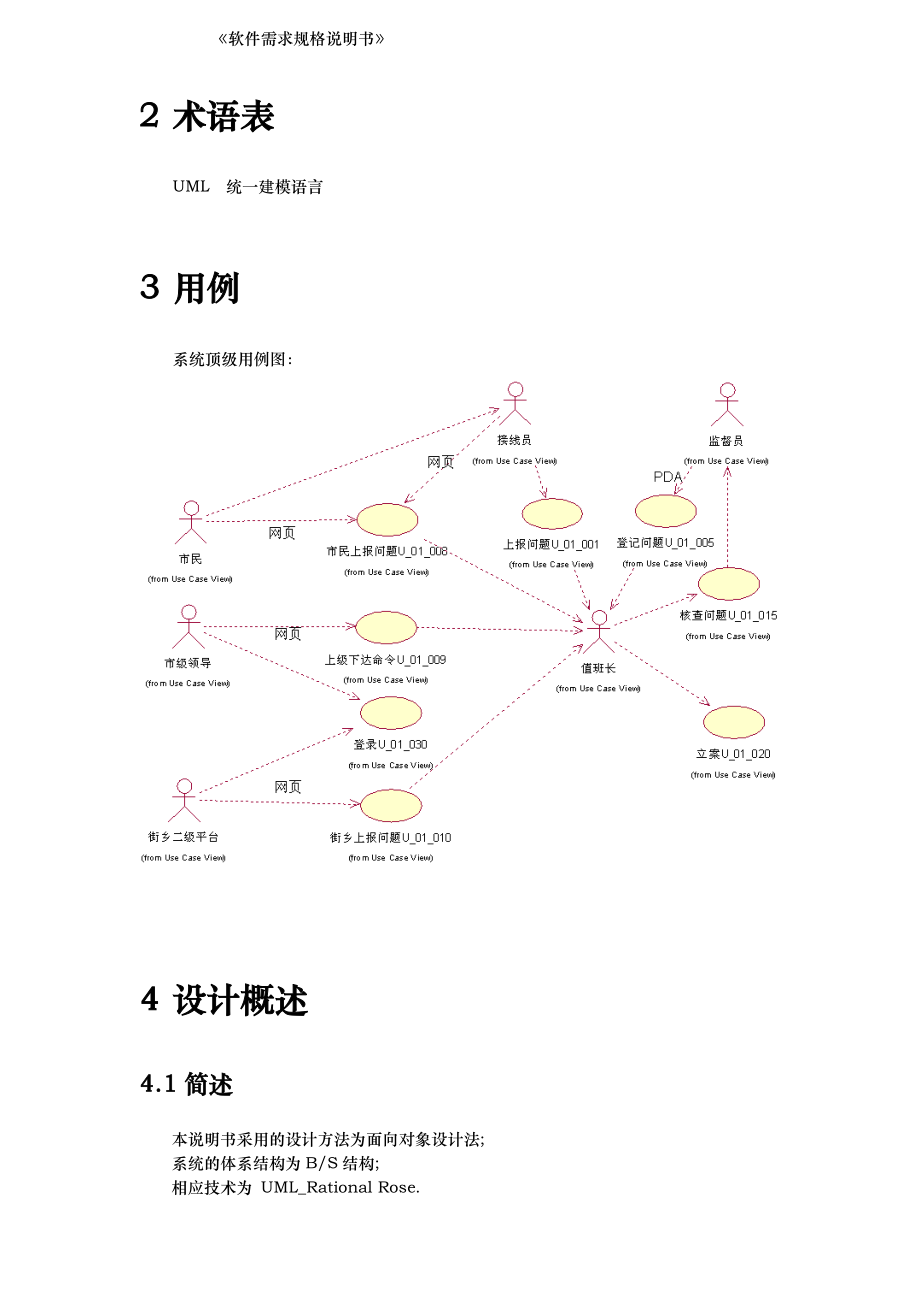 软件概要设计说明书类图顺序图资料全.doc_第2页