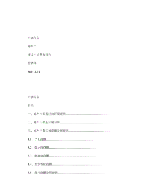 郑州商业调研报告图文.doc