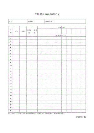 XZ0603-02《在船船员体温监测记录》.docx