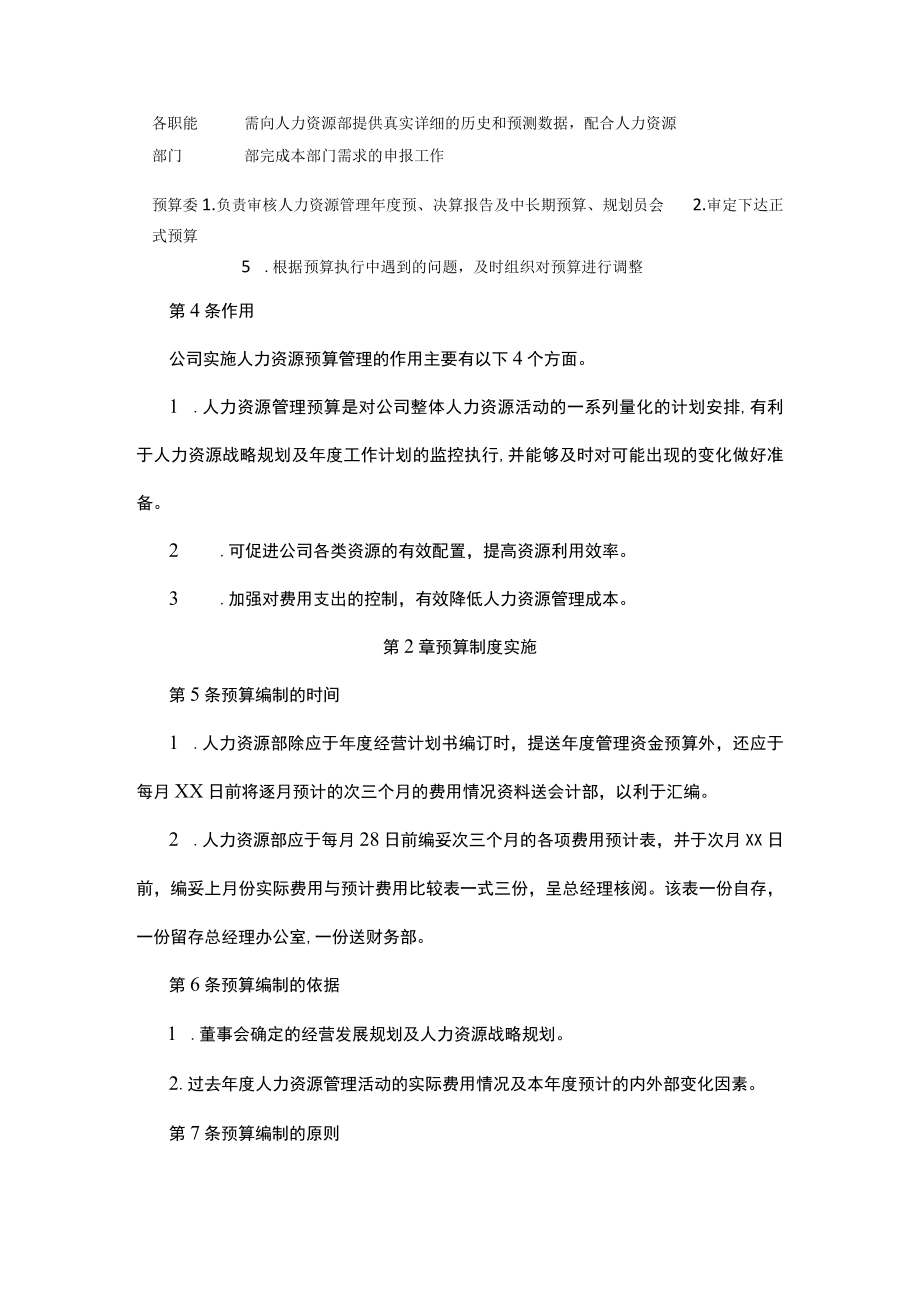 [优]人力资源管理预算制度.docx_第2页