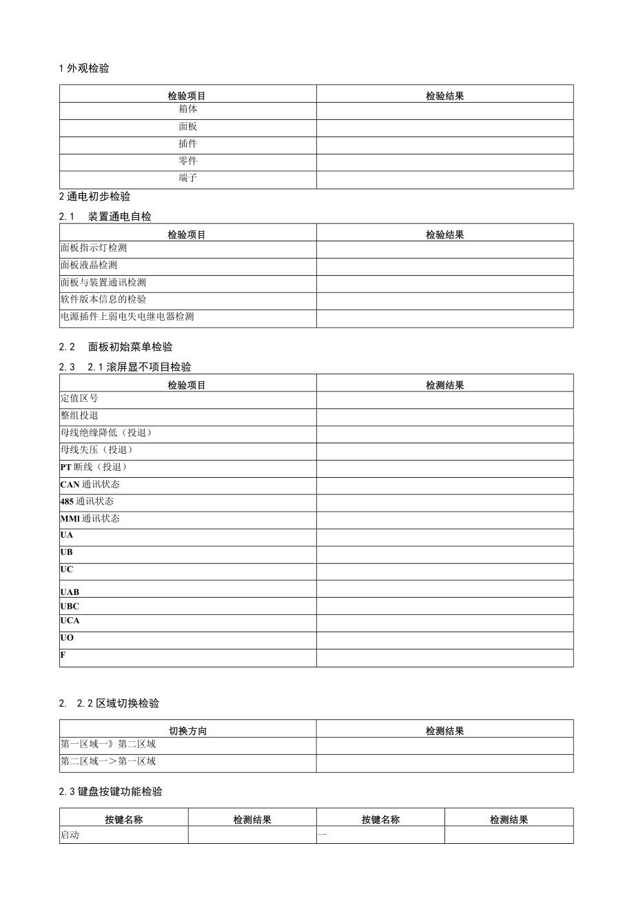 WJJ-31-1M10U调试记录（母线绝缘）.docx_第1页