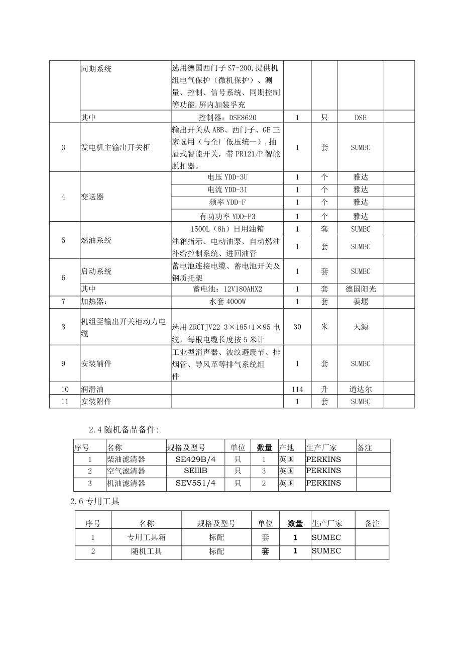 37-2013-FC-81(9032)-S0085_应急柴油发电机组-设备验收表.docx_第3页