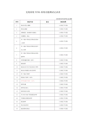 CX-035-ZY-02701-JL-008 无线系统TETRA系统功能测试记录表.docx