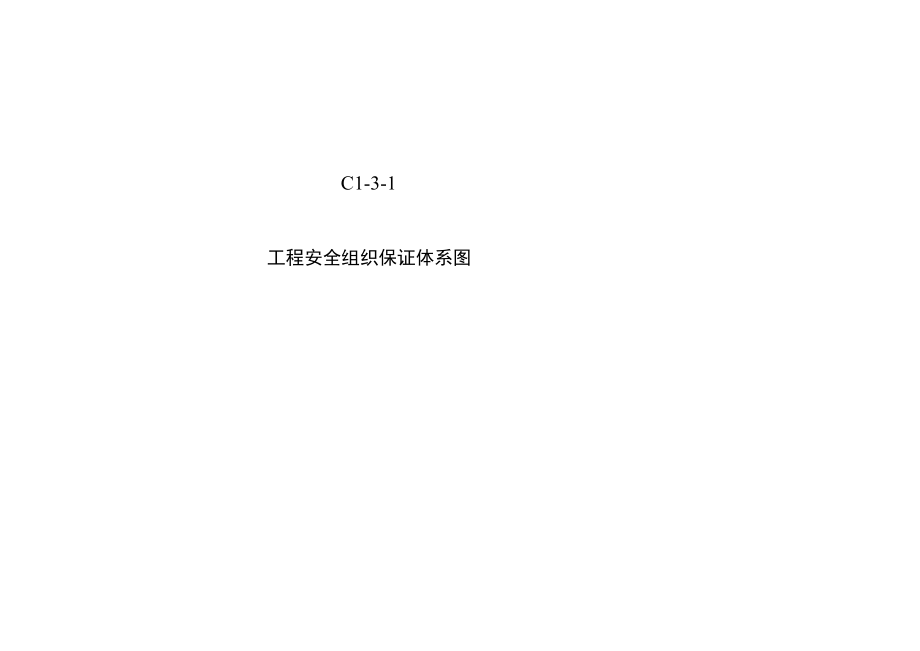 C1-3-1 项目部安全生产保证体系图.docx_第1页