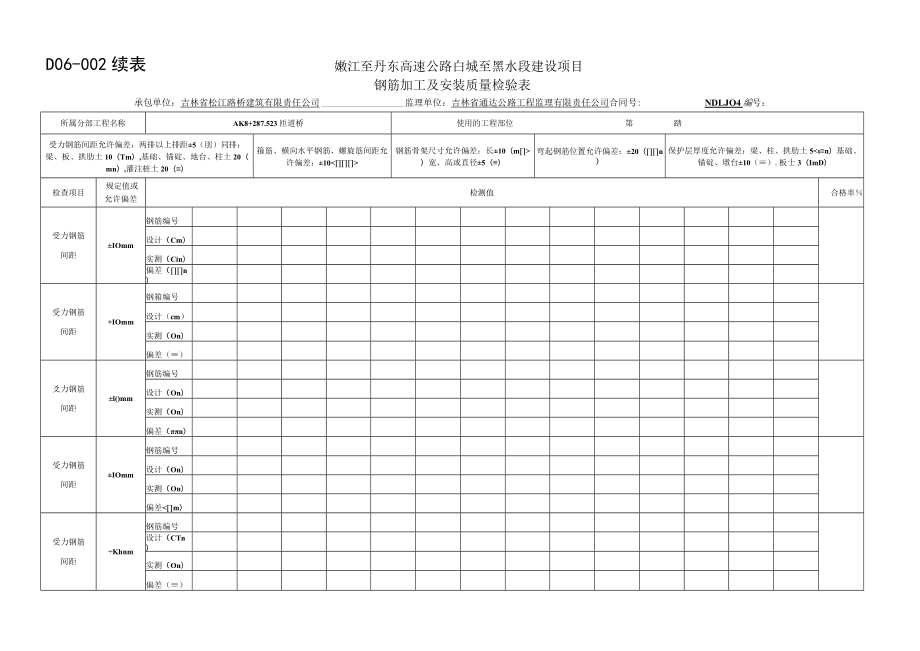 D06-002钢筋加工及安装质量检验表续表.docx_第3页