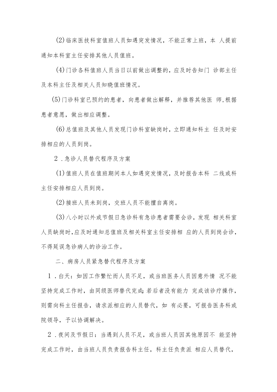 人员紧急替代程序（方案）.docx_第2页