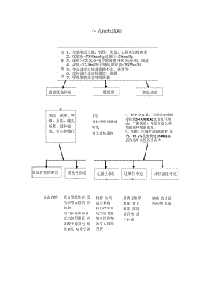 休克抢救流程.docx